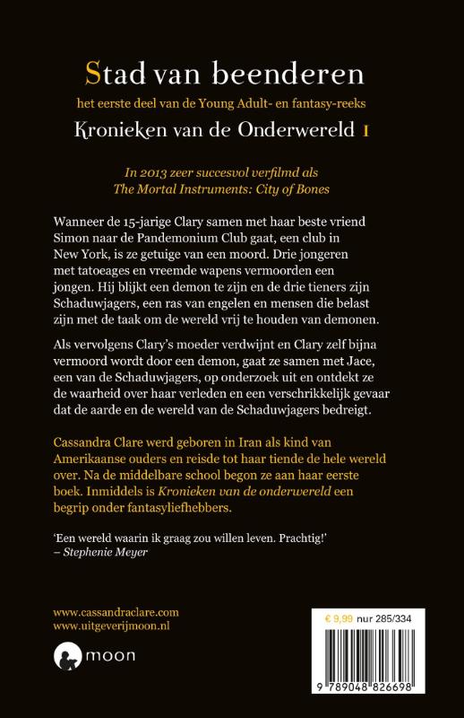 Achterkant van Stad van beenderen
