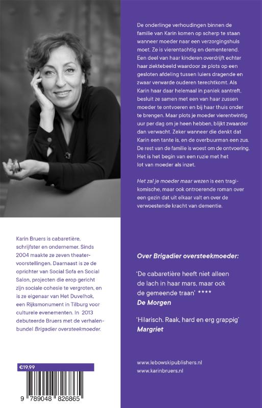 Achterkant van Het zal je moeder maar wezen