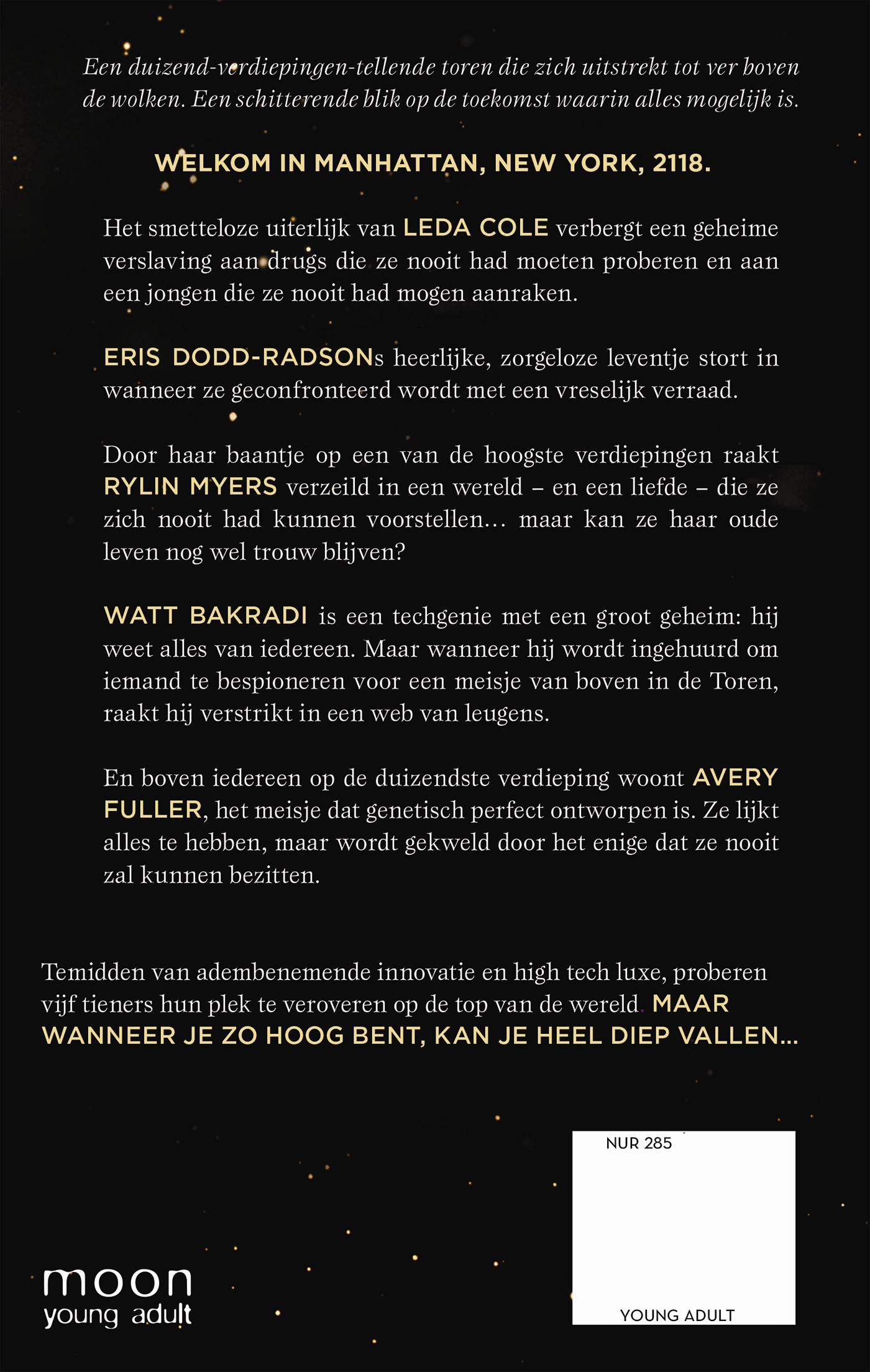 Achterkant van Duizend hoog