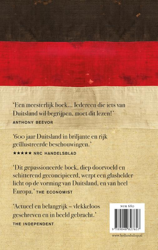 Achterkant van Duitsland