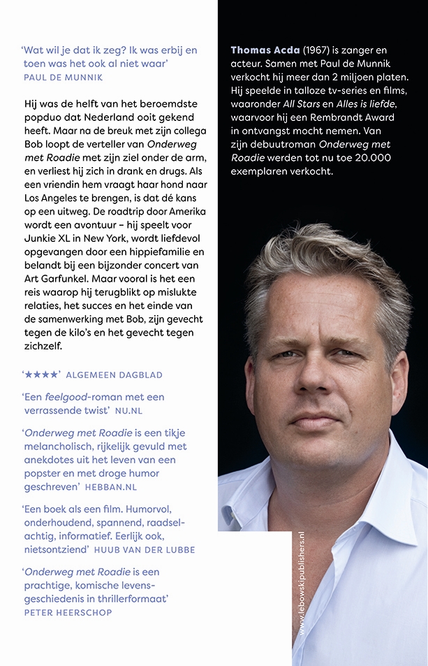 Achterkant van Onderweg met Roadie