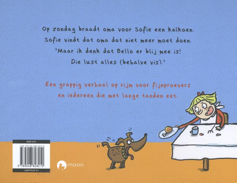 Achterkant van Lekker! Nee vies!