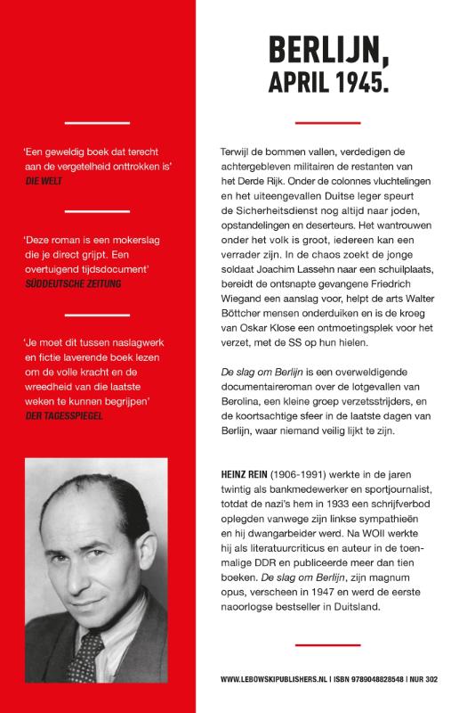 Achterkant van De slag om Berlijn