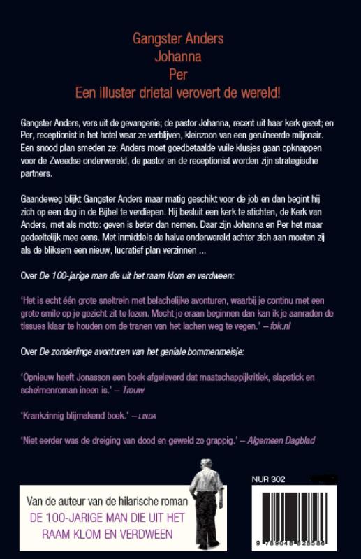 Achterkant van Gangster Anders en zijn vrienden (en een enkele vijand)