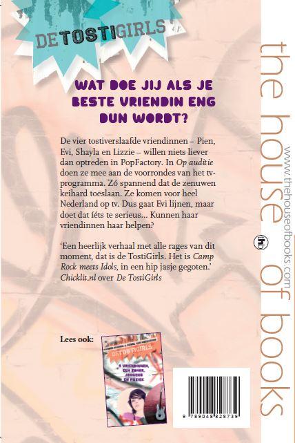Achterkant van De TostiGirls op auditie