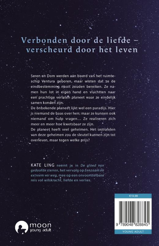 Achterkant van De gloed van gedoofde sterren