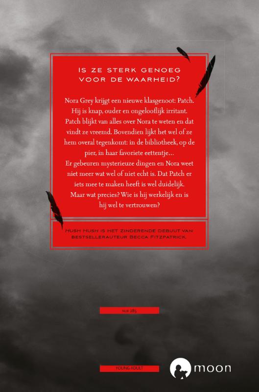Achterkant van Hush, hush