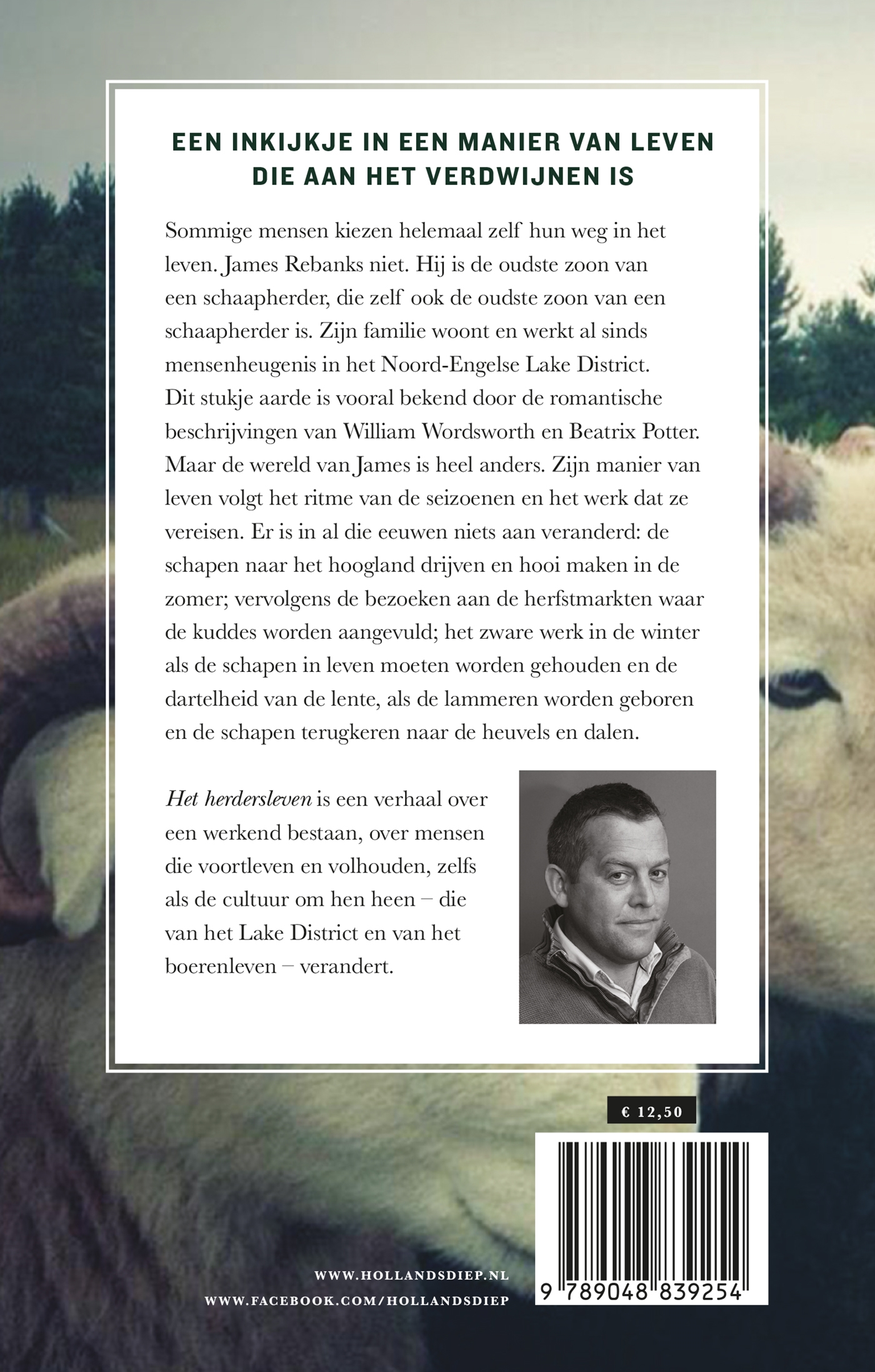 Achterkant van Het herdersleven