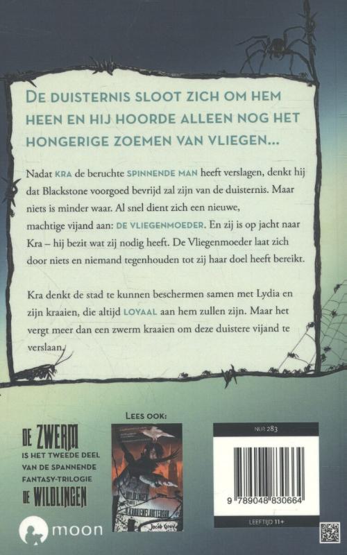 Achterkant van De zwerm
