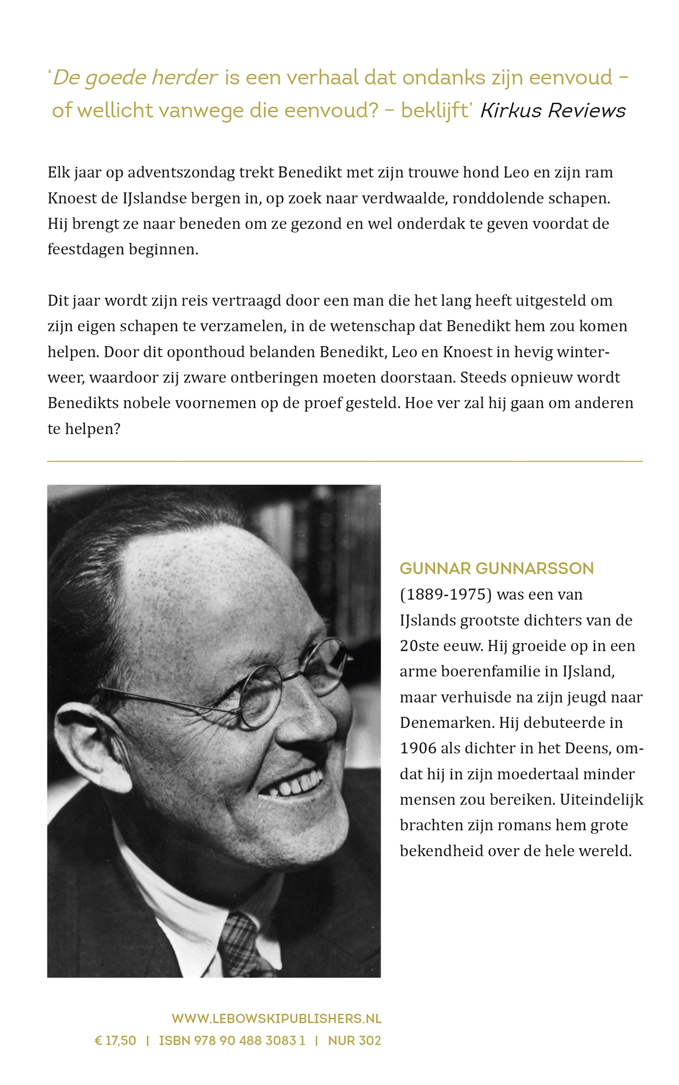 Achterkant van De goede herder