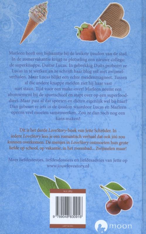 Achterkant van Zoenen met slagroom