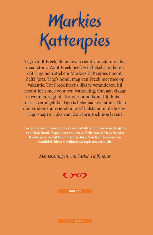 Achterkant van Markies Kattenpies