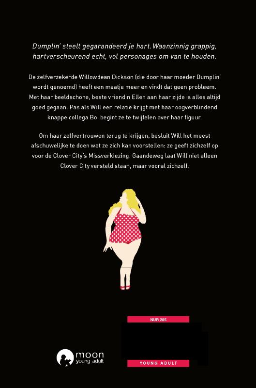 Achterkant van Dumplin'