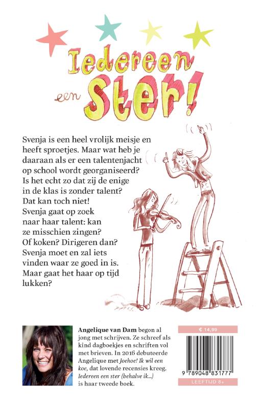 Achterkant van Iedereen een ster (behalve ik)