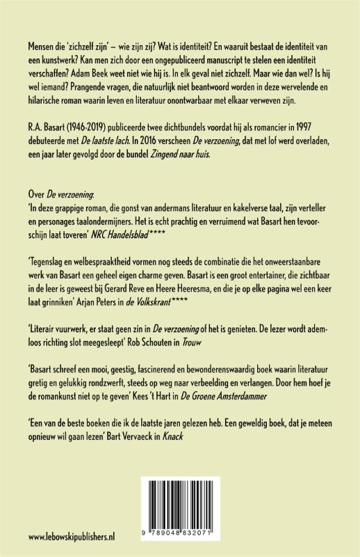 Achterkant van De laatste lach