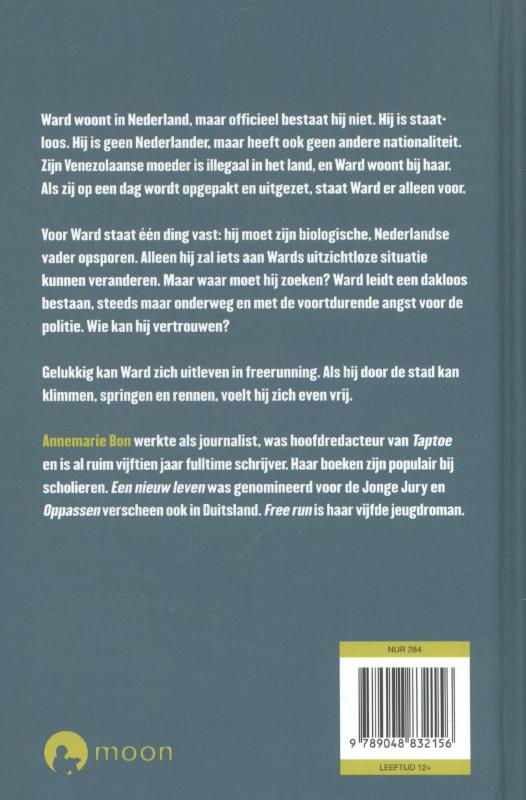 Achterkant van Free run