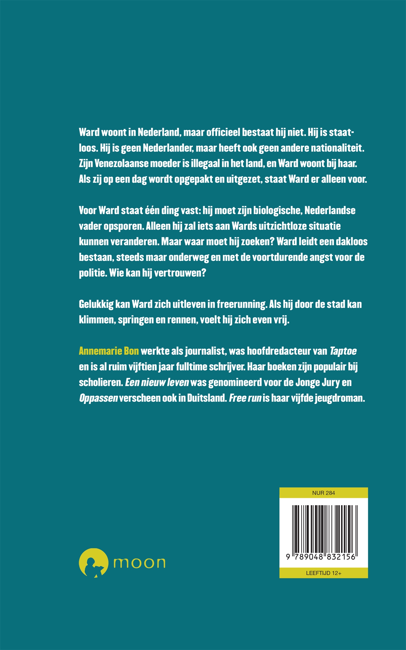Achterkant van Free run