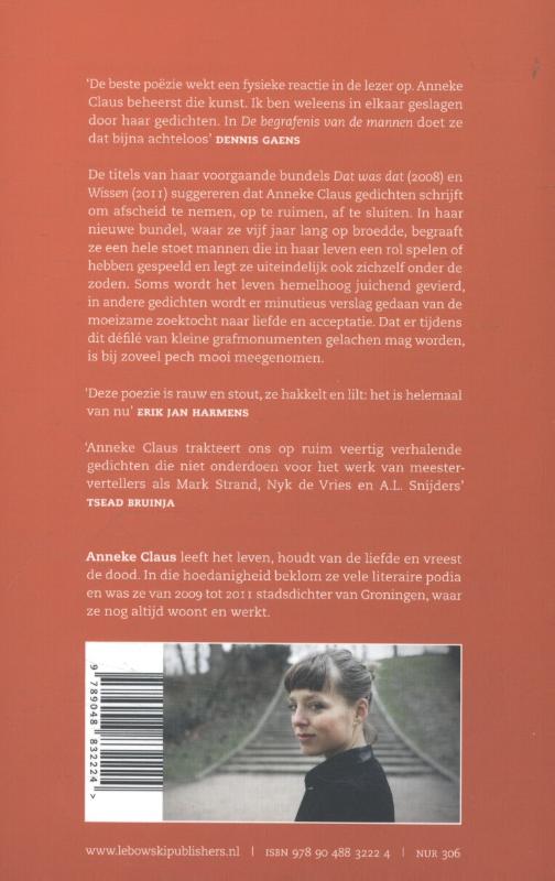 Achterkant van Begrafenis van de mannen