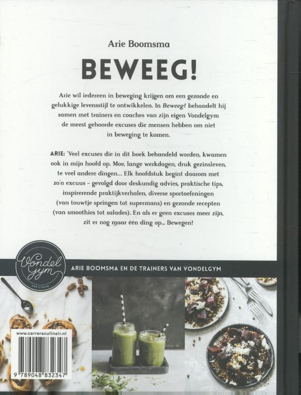 Achterkant van Beweeg!