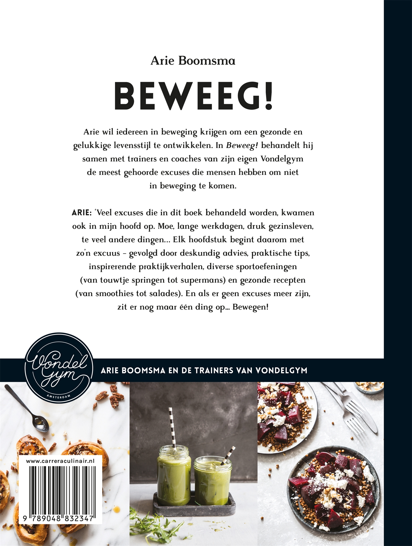 Achterkant van Beweeg!
