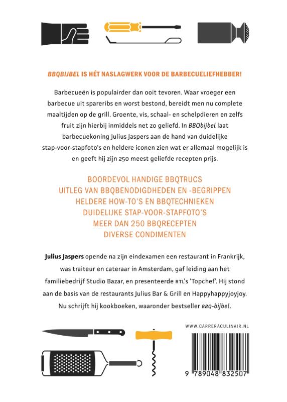 Achterkant van BBQbijbel