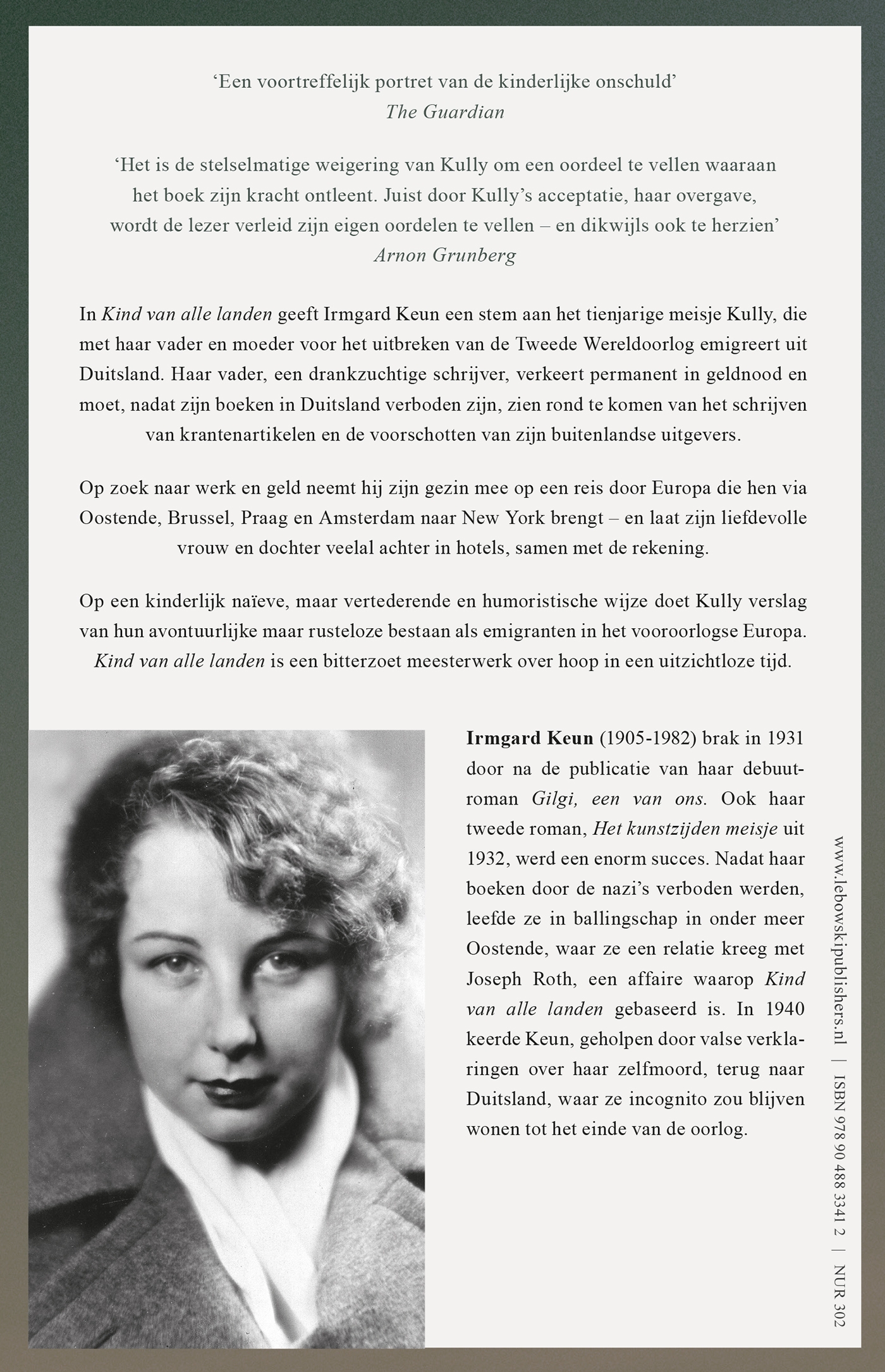Achterkant van Kind van alle landen