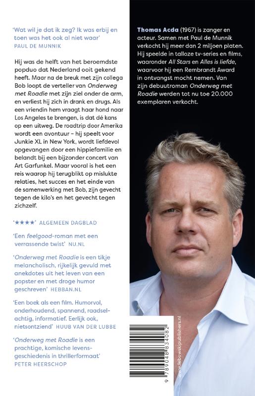 Achterkant van Onderweg met Roadie