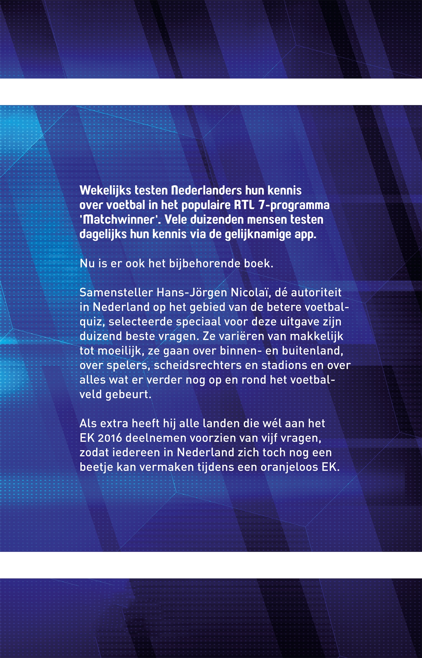 Achterkant van Matchwinner
