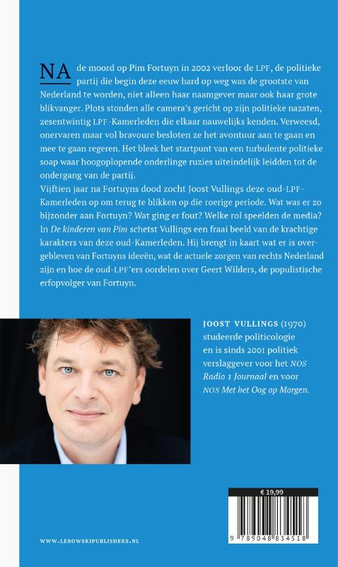 Achterkant van De kinderen van Pim