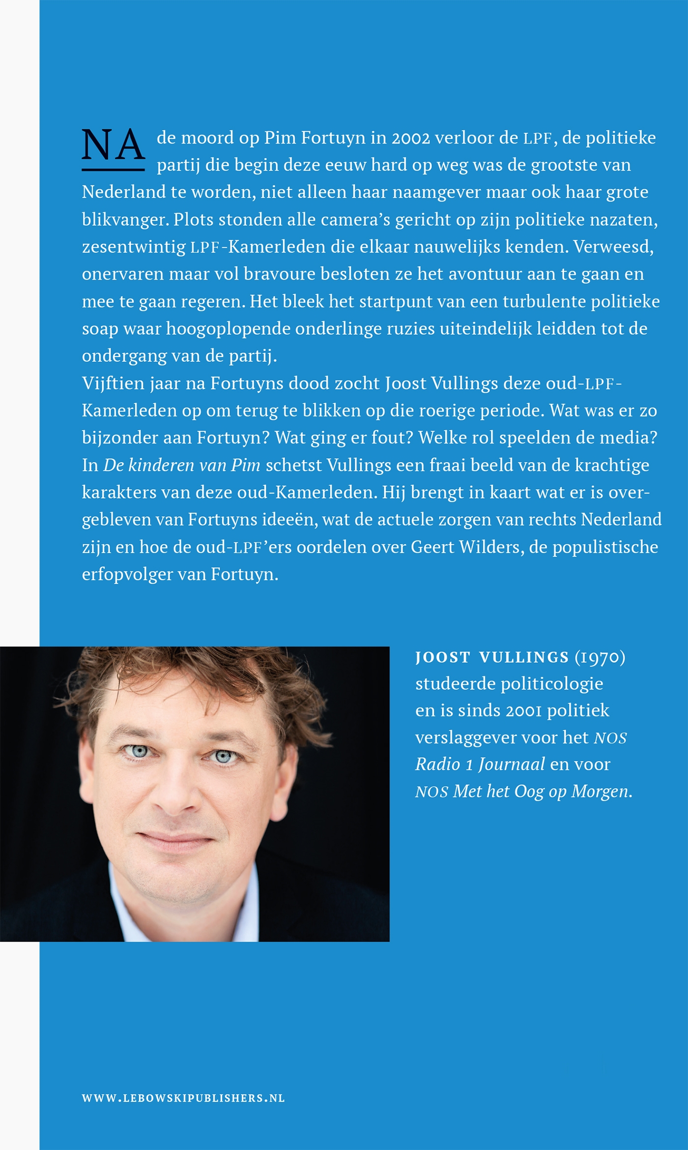 Achterkant van De kinderen van Pim