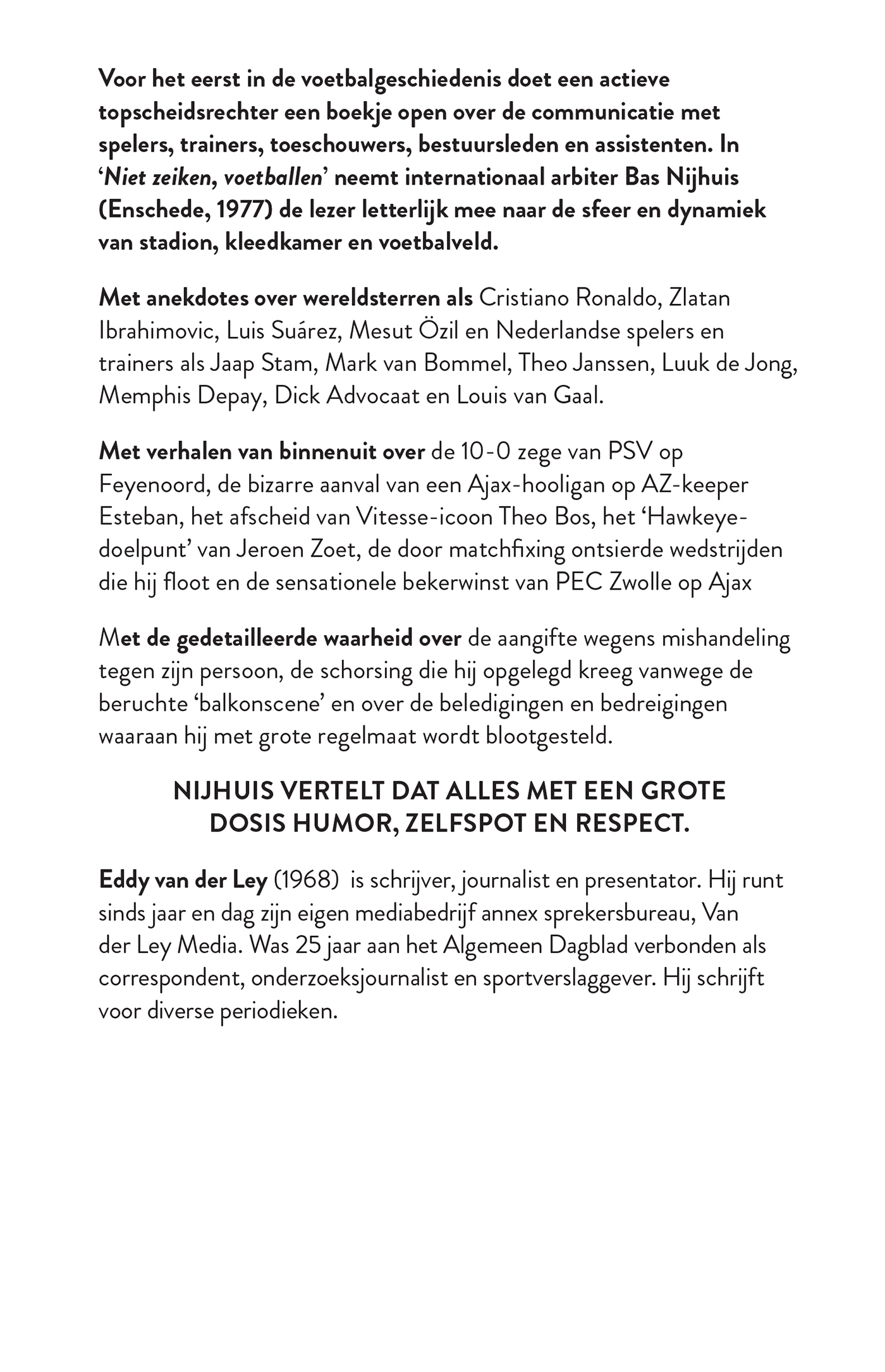 Achterkant van Bas Nijhuis