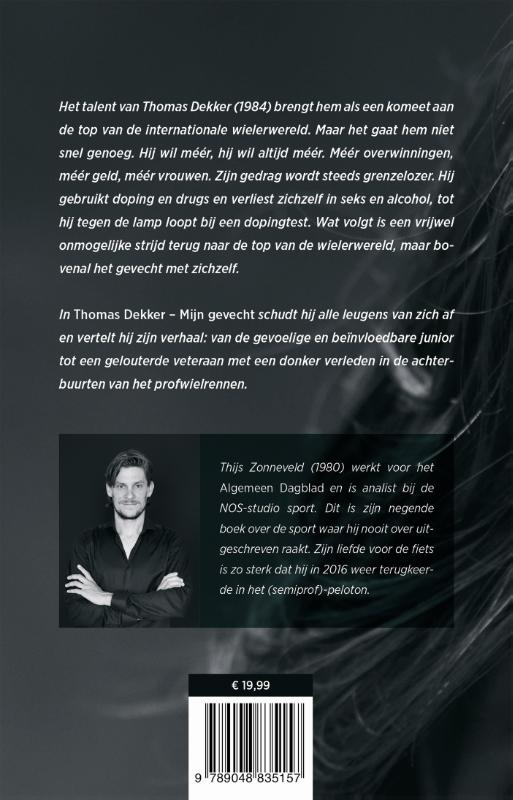Achterkant van Thomas Dekker