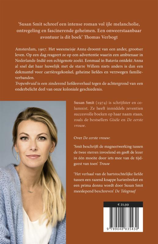 Achterkant van Tropenbruid