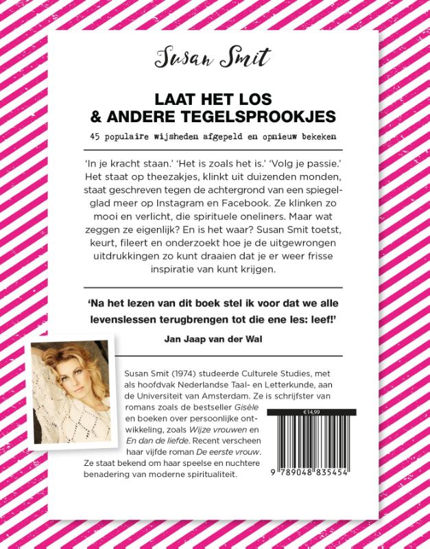 Achterkant van Laat het los & andere tegelsprookjes