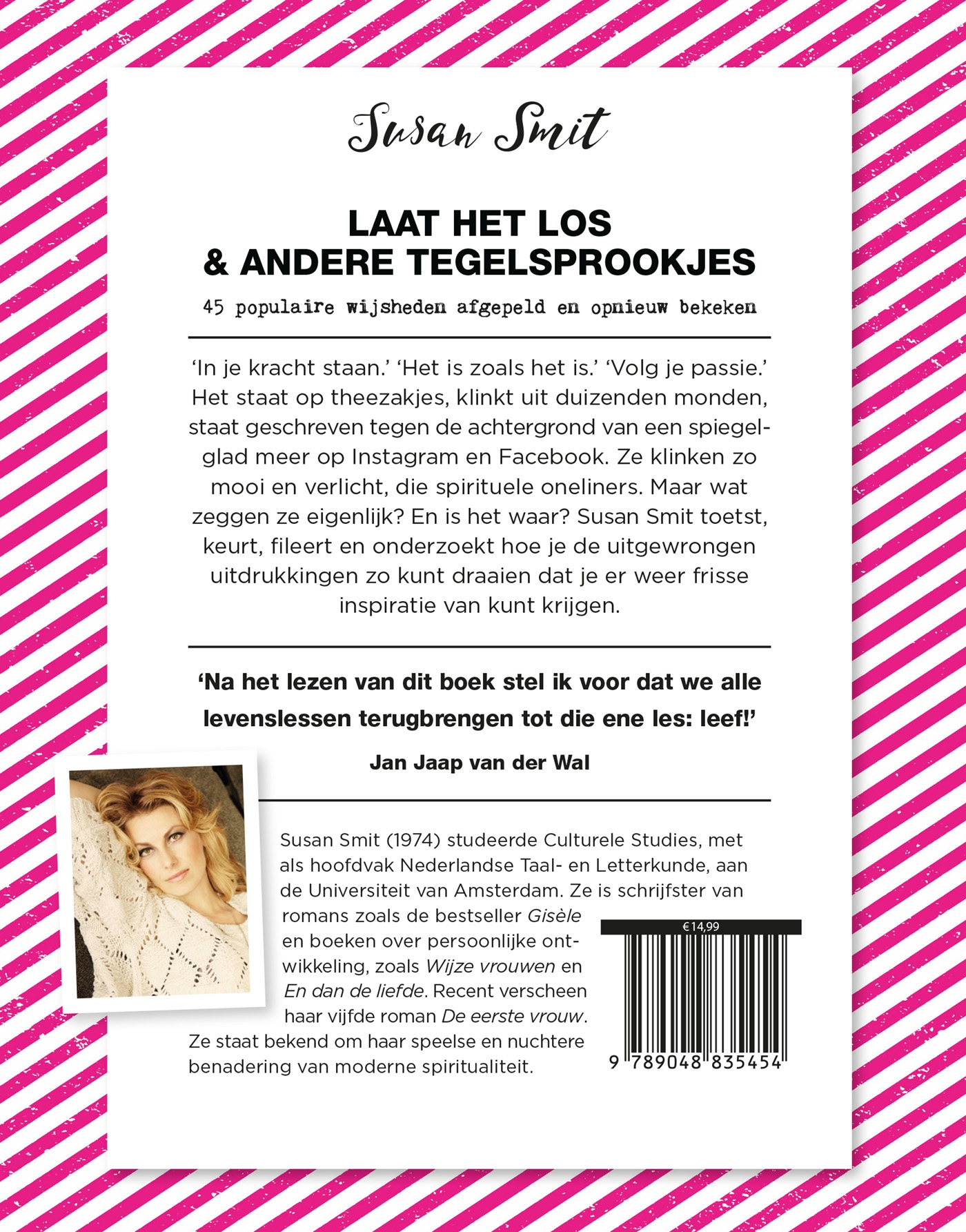 Achterkant van Laat het los & andere tegelsprookjes