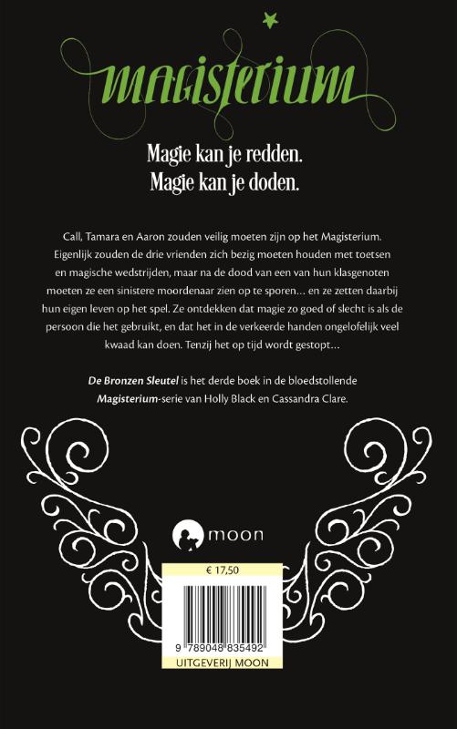 Achterkant van De bronzen sleutel
