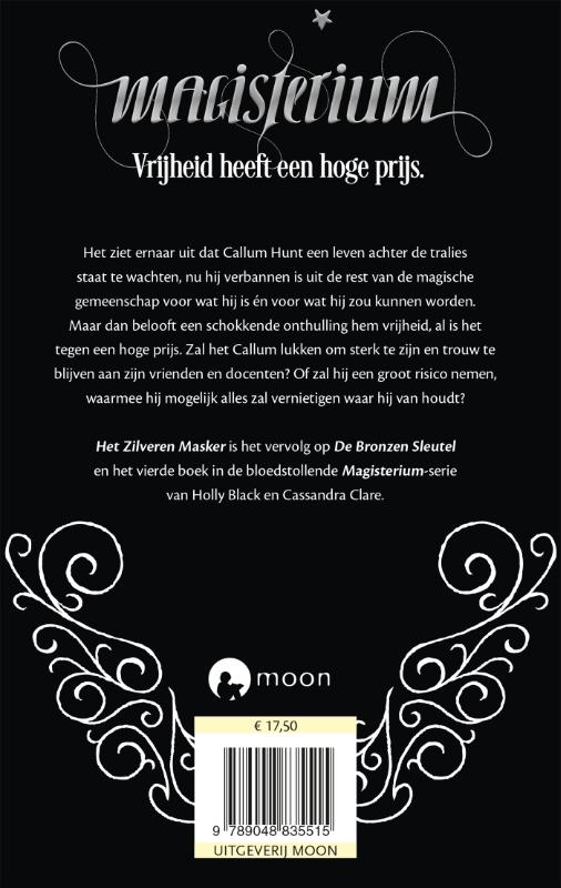 Achterkant van Het zilveren masker