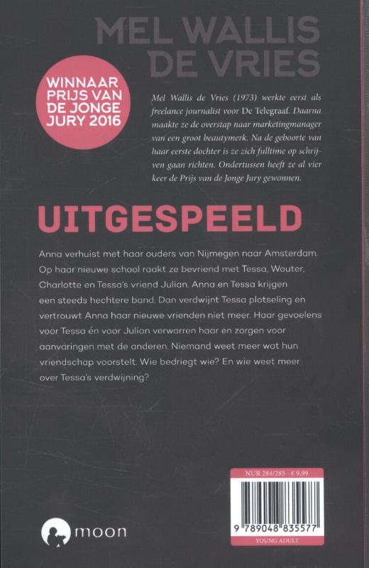 Achterkant van Uitgespeeld