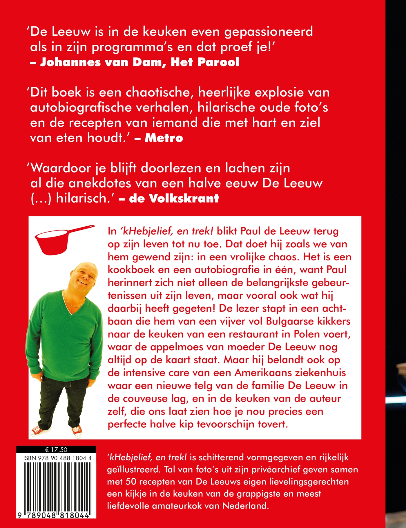 Achterkant van 'kHeb je lief, en trek!