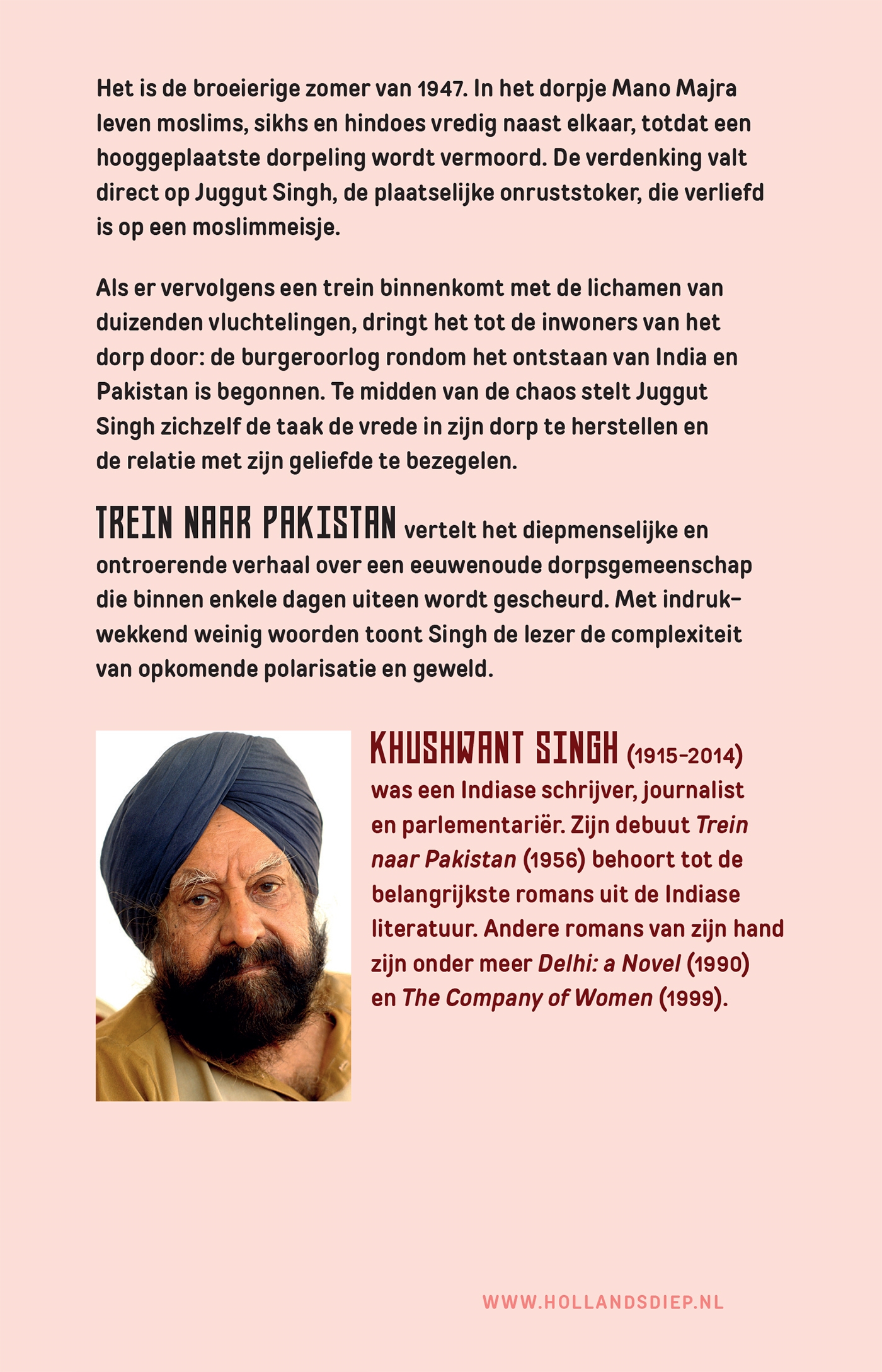 Achterkant van Trein naar Pakistan