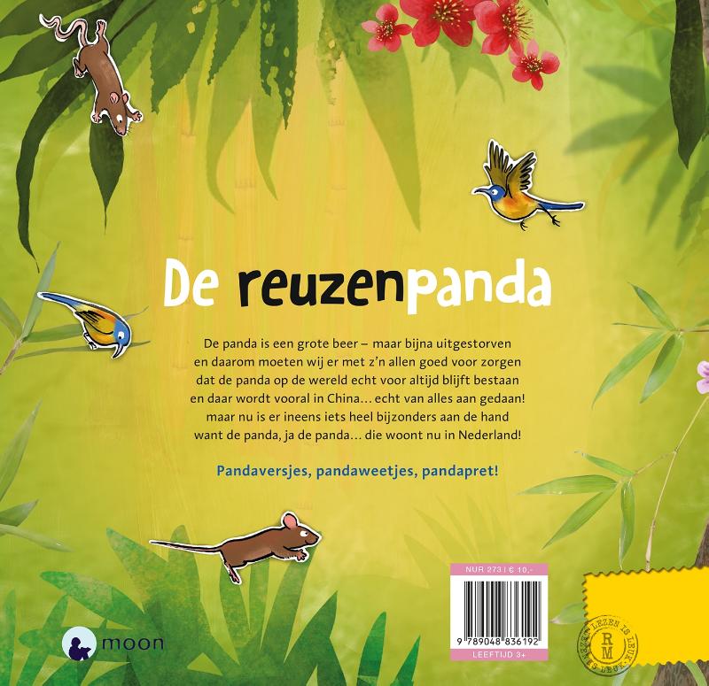 Achterkant van De reuzenpanda