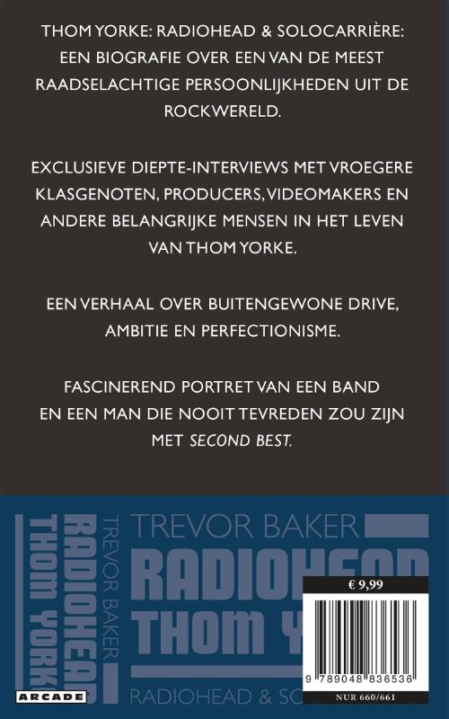 Achterkant van Thom Yorke - Radiohead & solocarriere