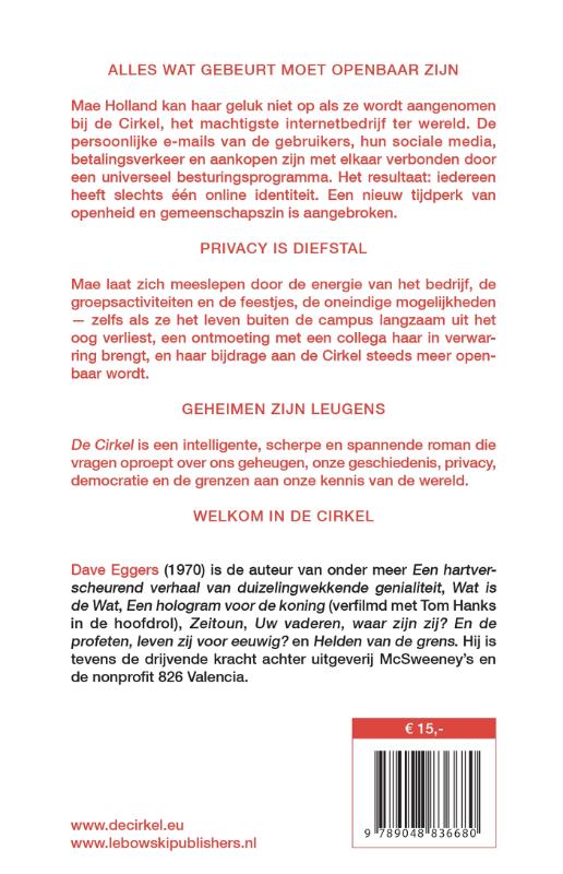 Achterkant van De cirkel