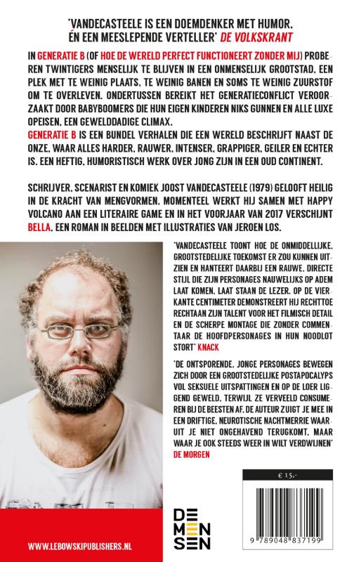 Achterkant van Generatie B