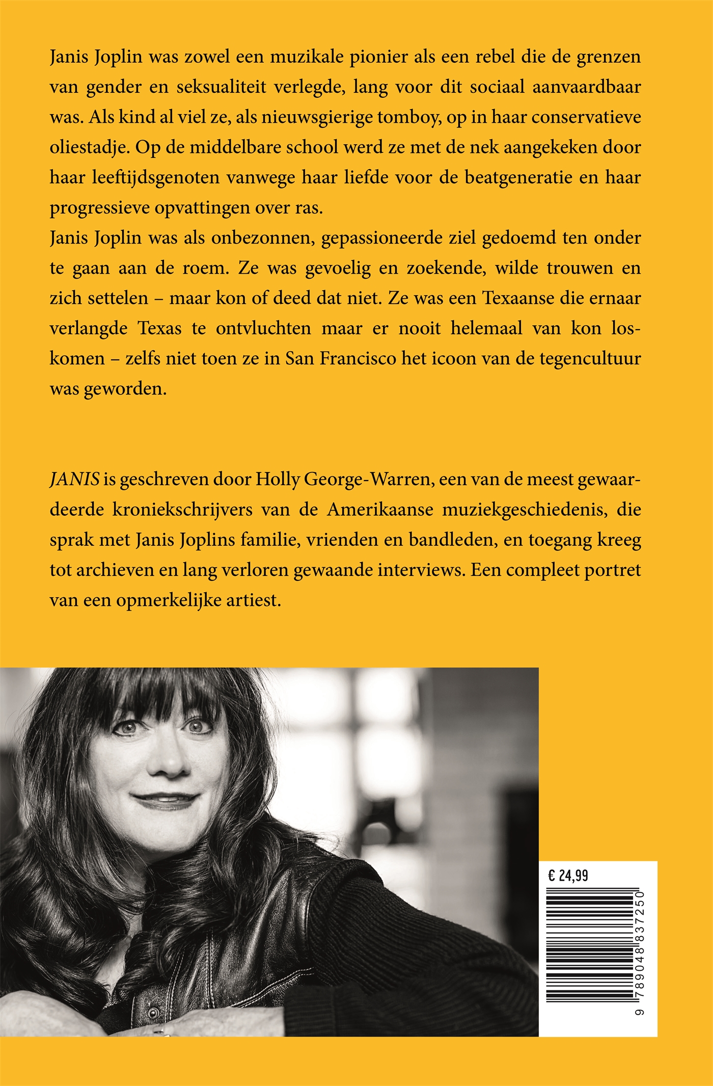 Achterkant van Janis
