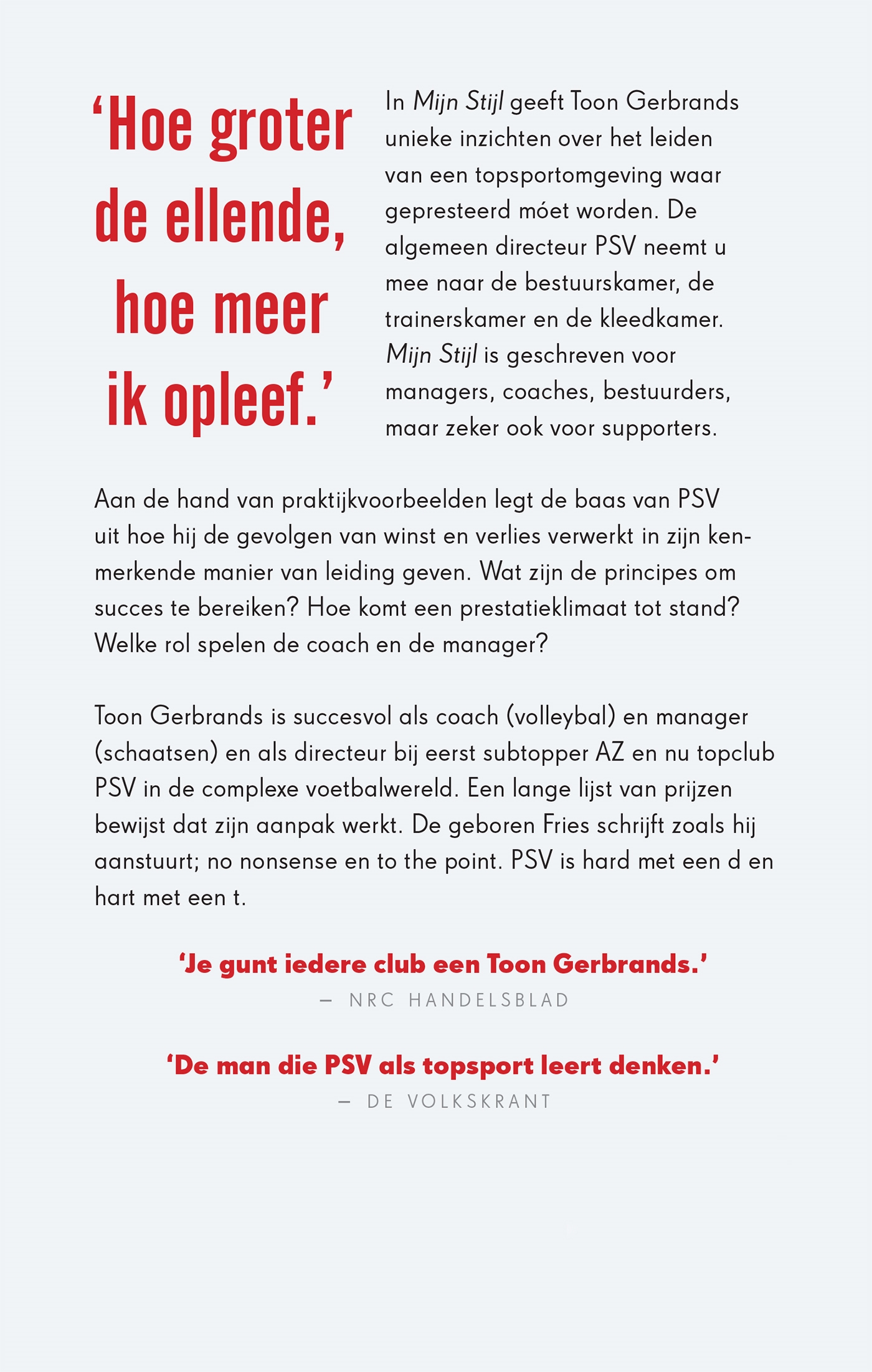 Achterkant van Mijn Stijl