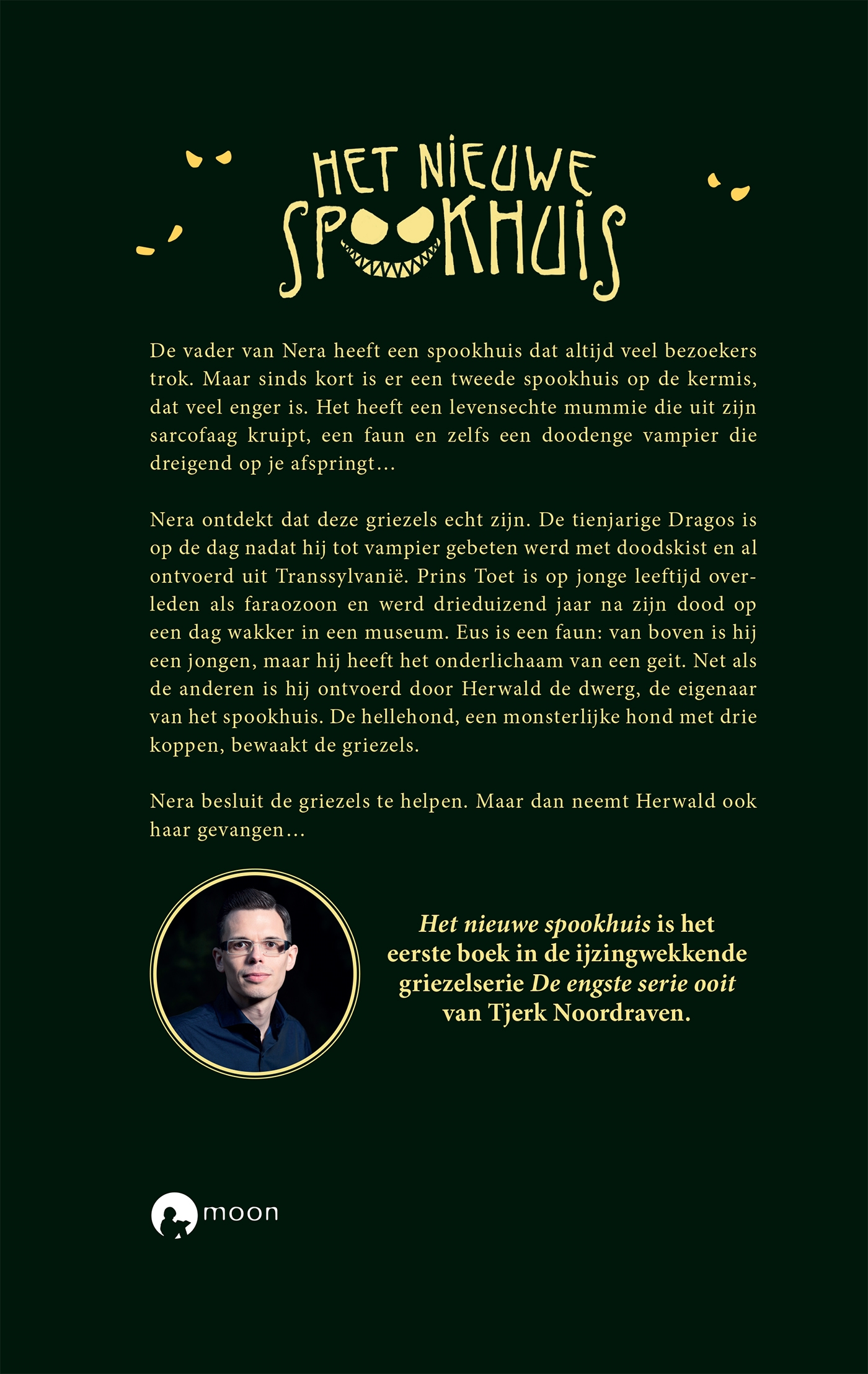 Achterkant van Het nieuwe spookhuis