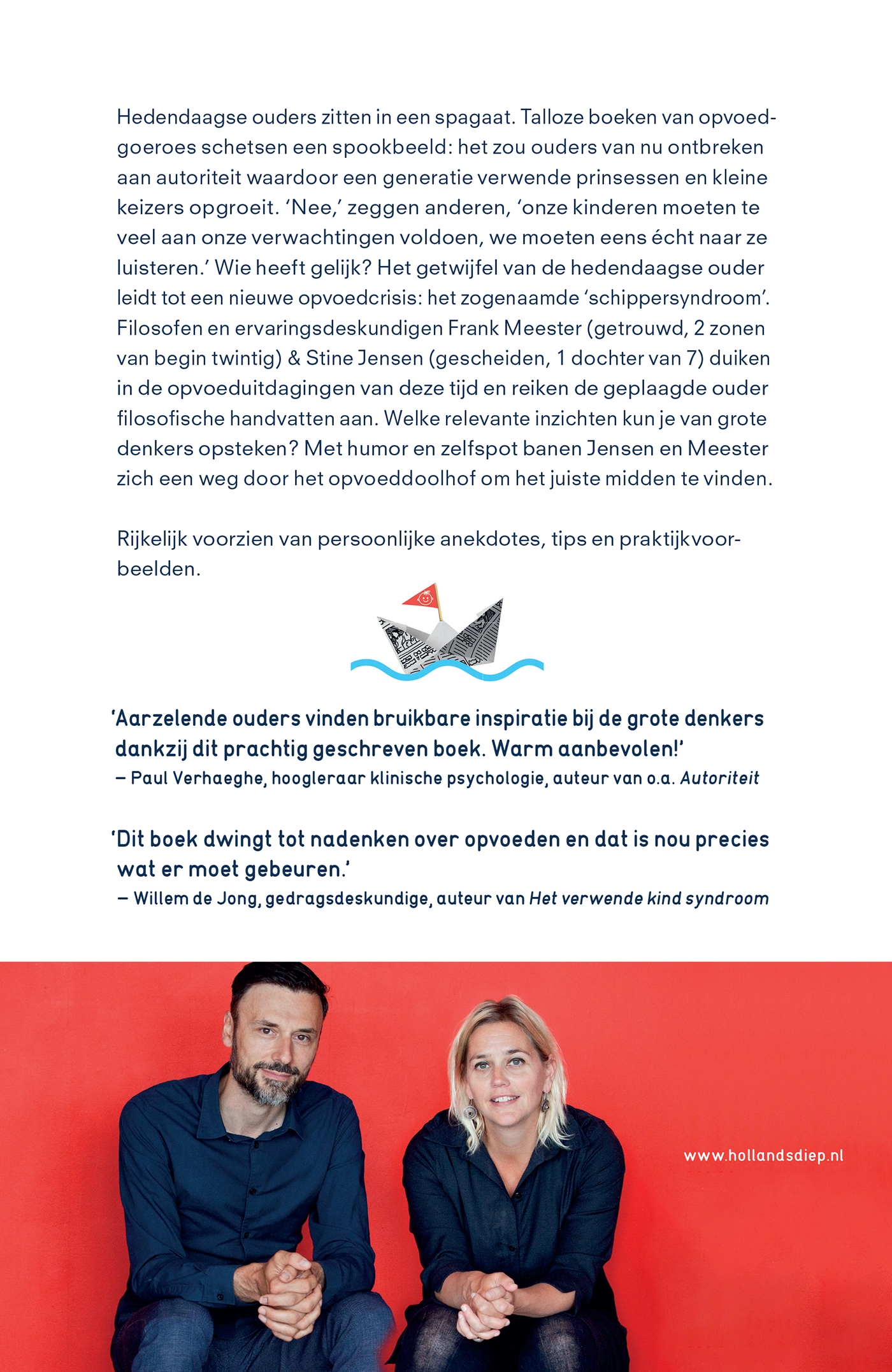 Achterkant van De opvoeders