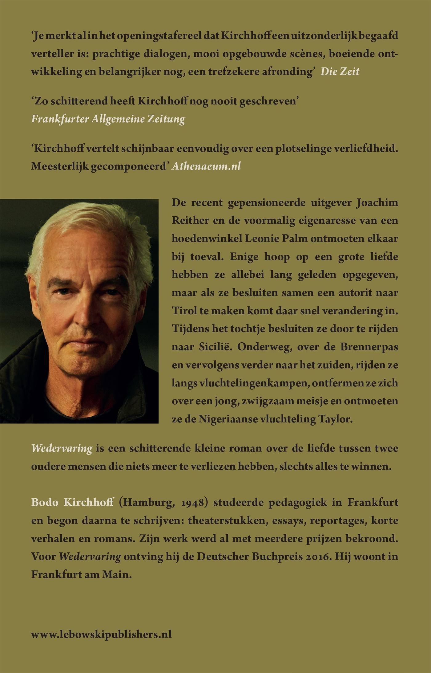 Achterkant van Wedervaring