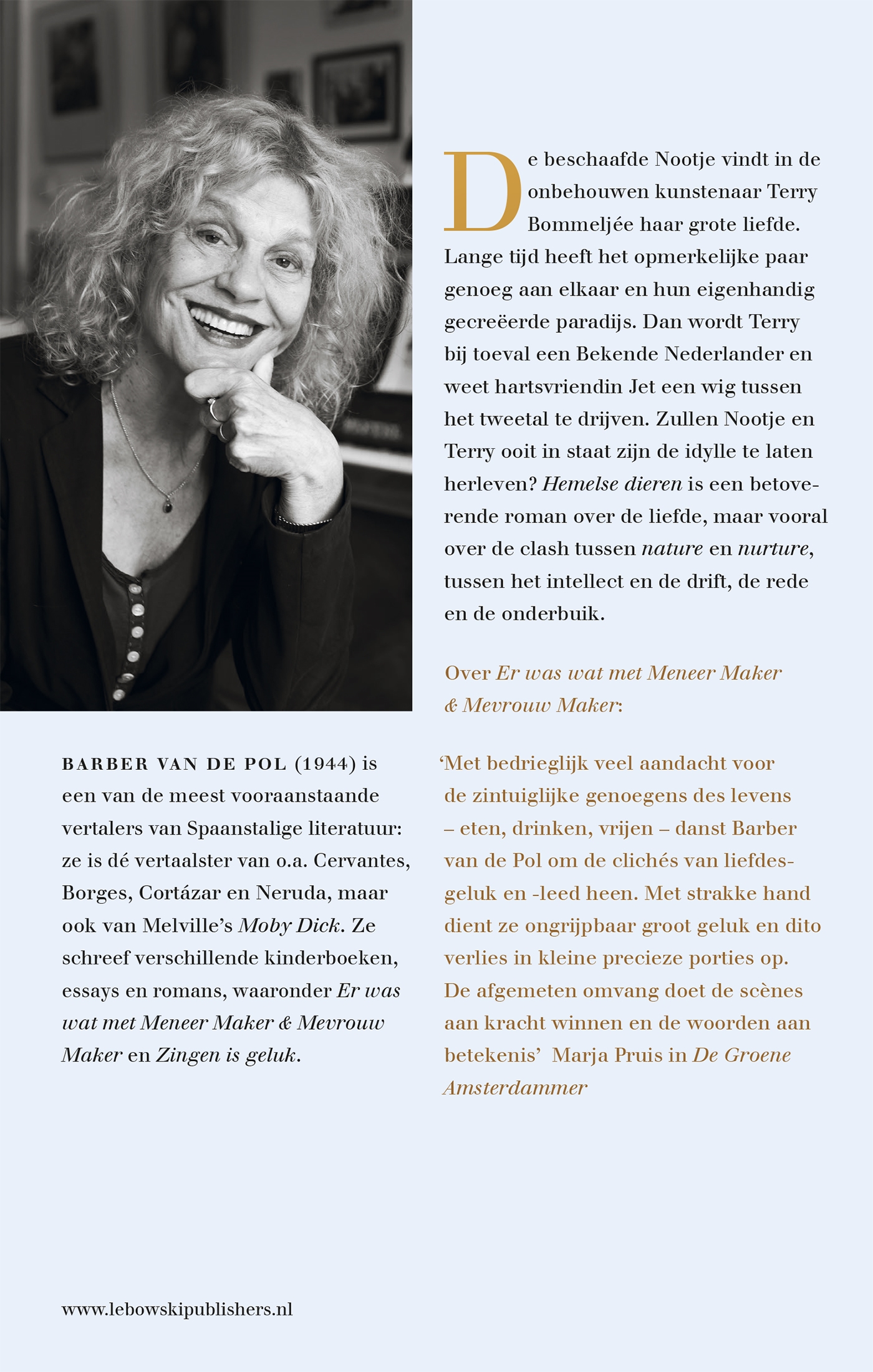 Achterkant van Hemelse dieren